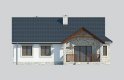 Projekt domu dwurodzinnego LK&610 - elewacja 3