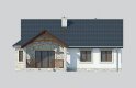 Projekt domu dwurodzinnego LK&610 - elewacja 3