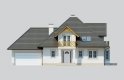 Projekt domu jednorodzinnego LK&614 - elewacja 1
