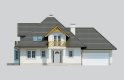 Projekt domu jednorodzinnego LK&614 - elewacja 1