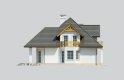 Projekt domu jednorodzinnego LK&614 - elewacja 3