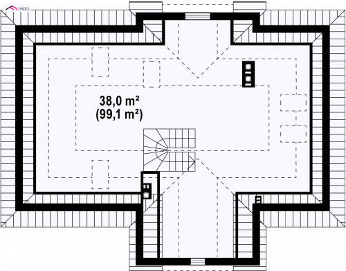 Rzut projektu Z2 D