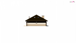 Elewacja projektu Z10 D sdu - 2 - wersja lustrzana