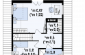 Projekt domu jednorodzinnego Z30 - rzut poddasza