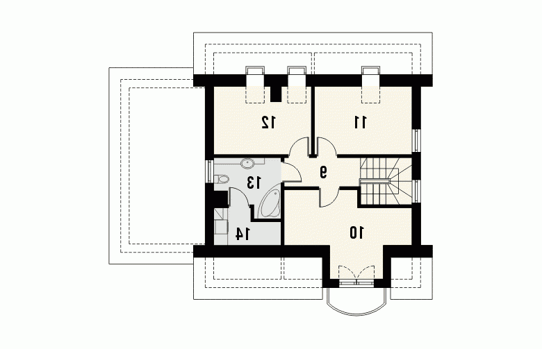 Projekt domu jednorodzinnego LIMBA - 