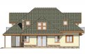 Projekt domu jednorodzinnego HG-I3 - elewacja 4