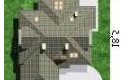 Projekt domu jednorodzinnego HG-I3 - usytuowanie - wersja lustrzana