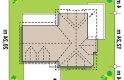 Projekt domu jednorodzinnego Z286 - usytuowanie - wersja lustrzana
