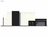 Elewacja projektu Zx1 - 3