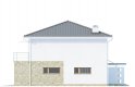 Projekt domu piętrowego Zx4 - elewacja 2