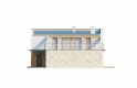 Projekt domu piętrowego Zx5 - elewacja 1