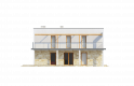 Projekt domu piętrowego Zx5 - elewacja 3