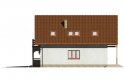 Projekt domu jednorodzinnego HG-S4 - elewacja 1