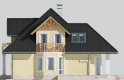 Projekt domu jednorodzinnego LK&623 - elewacja 2