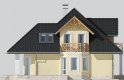 Projekt domu jednorodzinnego LK&623 - elewacja 2