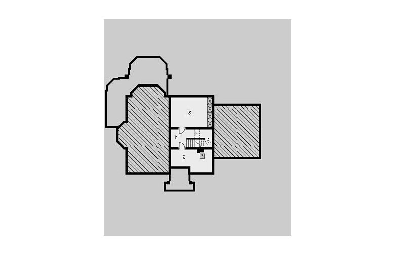 Projekt domu jednorodzinnego LK&623 - piwnica