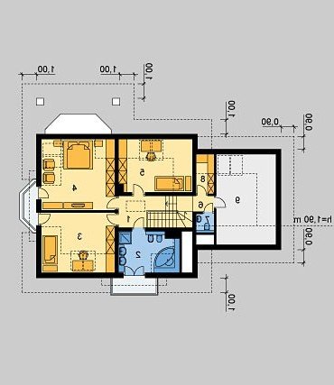 PODDASZE LK&623 - wersja lustrzana