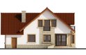 Projekt domu jednorodzinnego Cypryda - elewacja 4