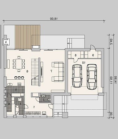 PARTER LK&899 - wersja lustrzana