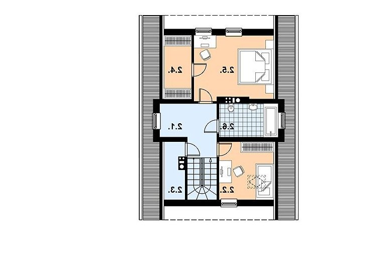 Projekt domu z bala L-29 BAL - 