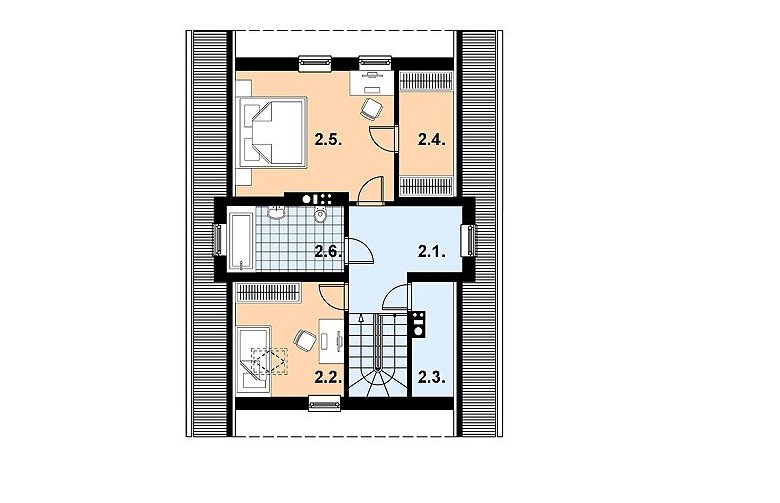 Projekt domu jednorodzinnego L-29 - 