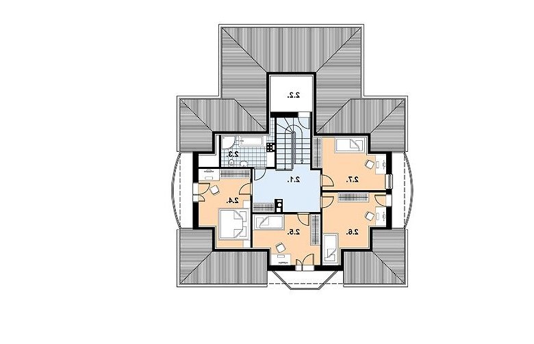 Projekt domu jednorodzinnego L-47 - 