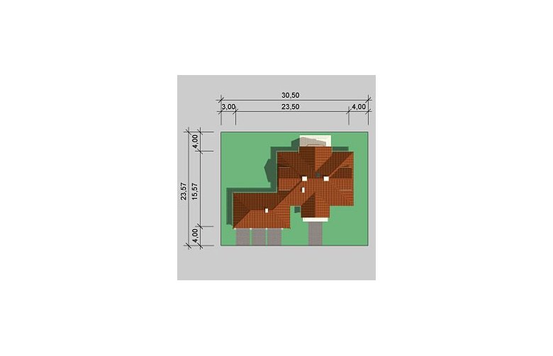 Projekt domu jednorodzinnego LK&626 - Usytuowanie