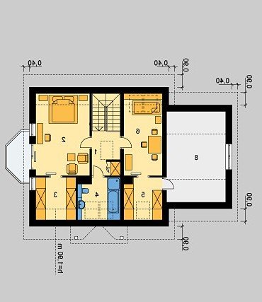 PODDASZE LK&630 - wersja lustrzana