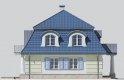 Projekt domu jednorodzinnego LK&617 - elewacja 2