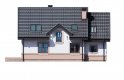 Projekt domu jednorodzinnego Koralgol K II - elewacja 3