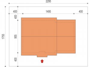 Usytuowanie budynku Koralgol II 2G