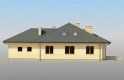 Projekt domu jednorodzinnego Szeherezada 2G - elewacja 3