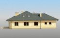 Projekt domu jednorodzinnego Szeherezada 2G - elewacja 3