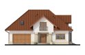 Projekt domu jednorodzinnego Aureliusz 2 - elewacja 1