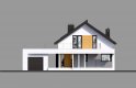 Projekt domu z poddaszem HomeKoncept 2 - elewacja 1