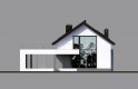 Projekt domu z poddaszem HomeKoncept 2 - elewacja 3