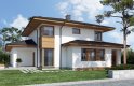 Projekt domu z poddaszem Aslan 2 - wizualizacja 2