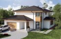 Projekt domu z poddaszem Aslan 2 - wizualizacja 3