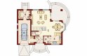 Projekt domu jednorodzinnego Aureliusz - rzut parteru
