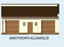 Elewacja projektu G78 - 1 - wersja lustrzana