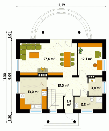 Rzut projektu Eko