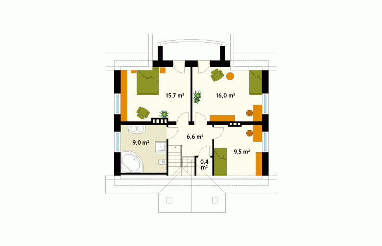 Projekt domu wielorodzinnego Eko - 