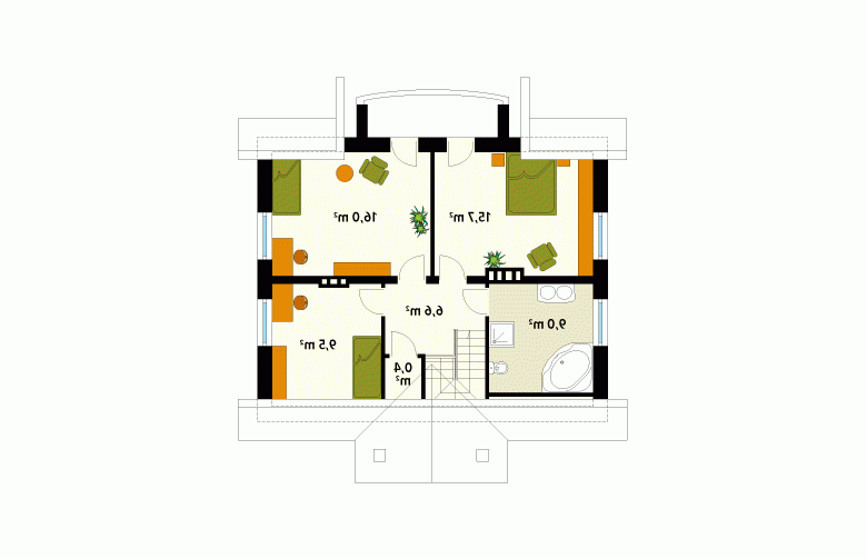 Projekt domu wielorodzinnego Eko - 