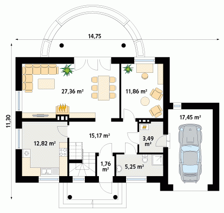 Rzut projektu Eko 2