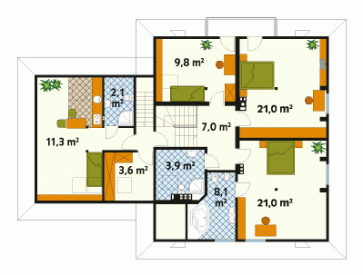 Rzut projektu Feria dr-B