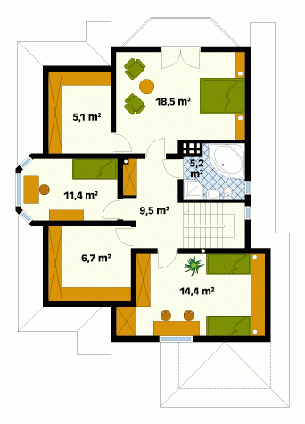 Rzut projektu Forte 2