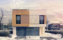 Projekt domu piętrowego Zx45 - wizualizacja 1