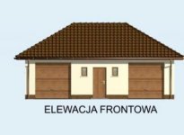 Elewacja projektu G77 - 1