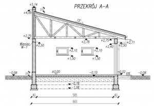 Przekrój projektu G75