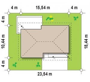 Usytuowanie budynku Z176